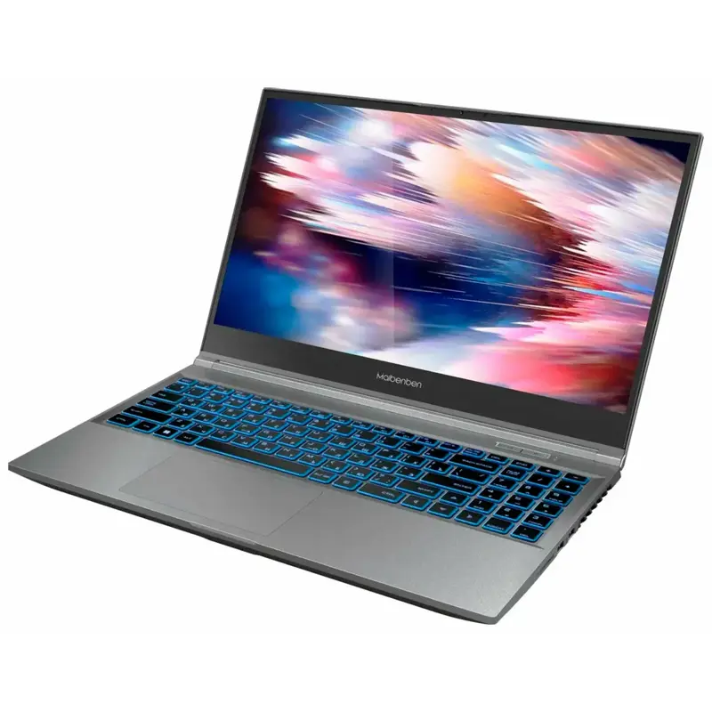 Ноутбук Maibenben X565 (R5-6600H) 15.6"(1920x1080 (матовый) IPS)/ AMD Ryzen 5 6600H/ 16Gb/ 512Gb SSD/ RTX 3050(4Gb)/ BT/ WiFi/ 46.74WHr/ 2kg/ Grey/ Linux + Screen 1 (X565FSFALGRE0)