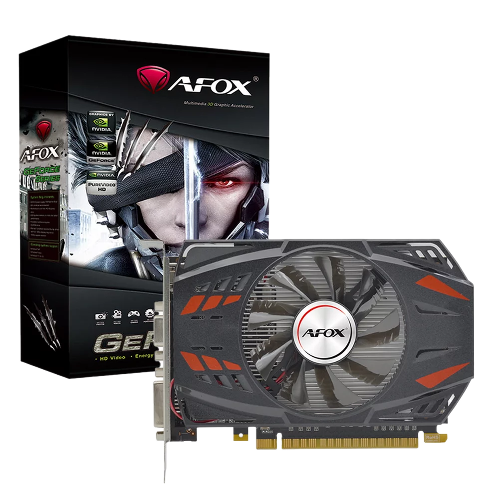 Видеокарта Afox GT740 2GB GDDR5 64bit VGA DVI HDMI 1FAN RTL (AF740-2048D5H3-V3)