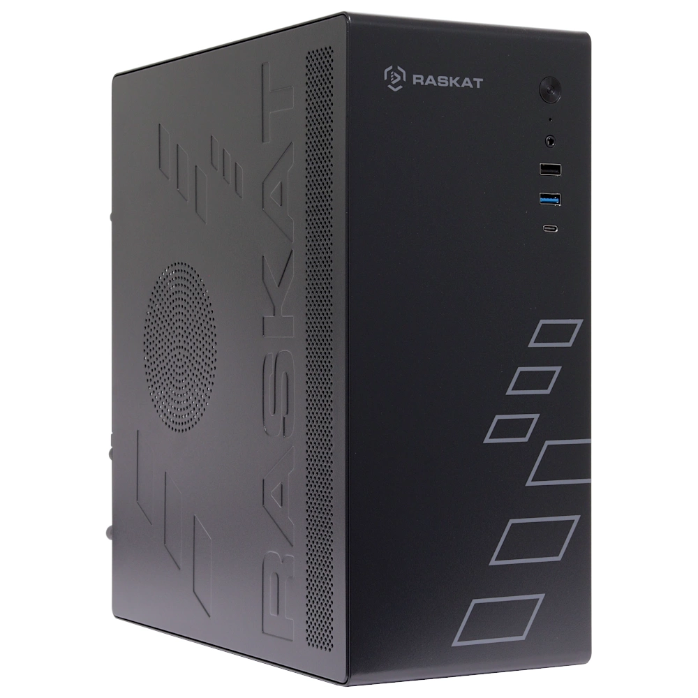 Компьютер Raskat Standart 300 (Intel Core i3 12100, RAM 16Gb, SSD 480Gb, no OS, kb+ms, black) (STANDART300128046)