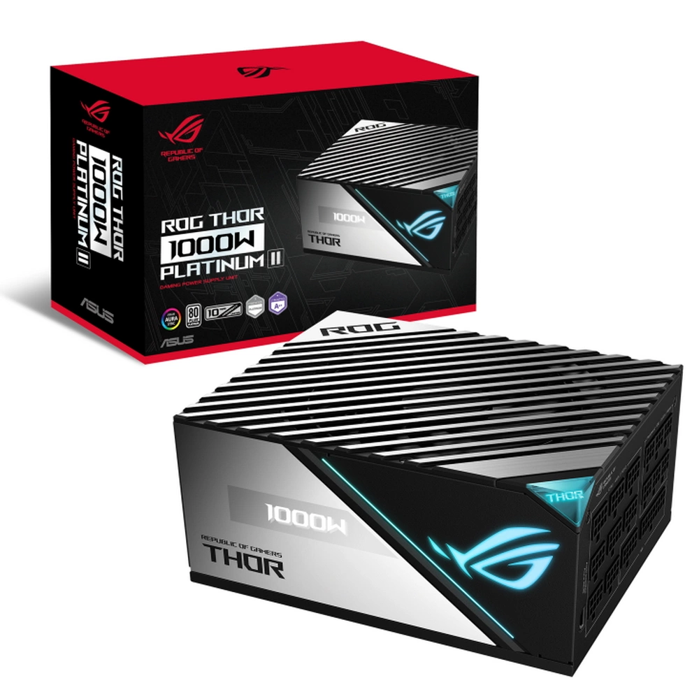 Блок питания ASUS ROG-THOR-1000P2-GAMING / PSU, CE+UK / PSU, CE+UK (90YE00L4-B0NA00)