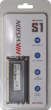 Память DDR4 8Gb 2666MHz Hikvision HKED4082CBA1D0ZA1/8G RTL PC4-21300 CL19 SO-DIMM 260-pin 1.2В Ret