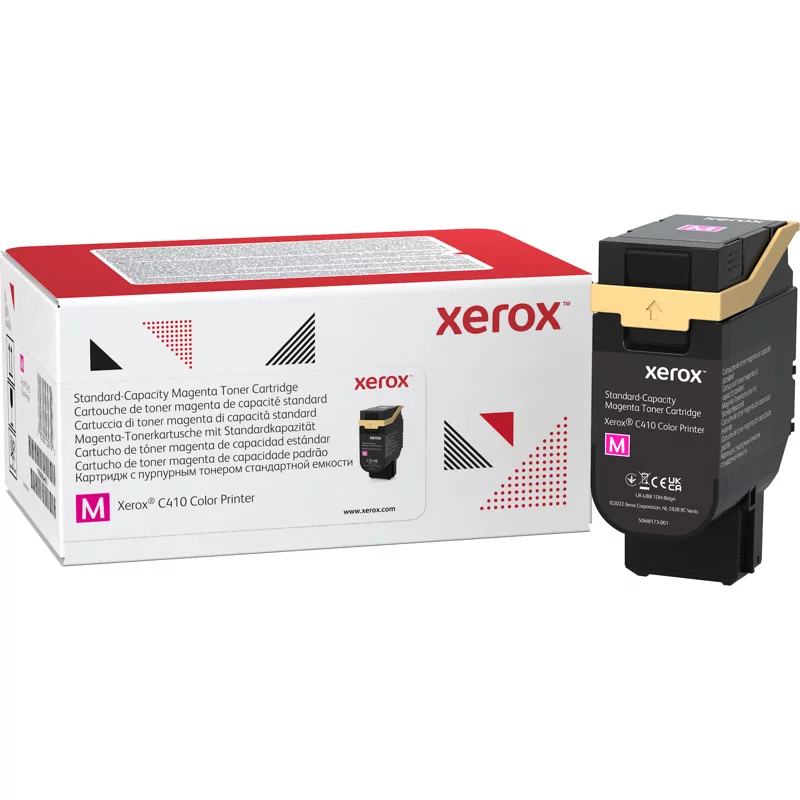 Тонер картридж стандартный, красный Xerox VLC410/ 415 (2000 страниц)/ Magenta Standard Capacity Toner Cartridge, Xerox VLC410/ 415 (2,000 Pages) (006R04679)