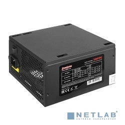 Exegate EX260641RUS Блок питания 500W Exegate 500PPE, ATX, black, APFC, 12cm, 24p+(4+4)p PCI-E, 3*IDE, 5*SATA, FDD