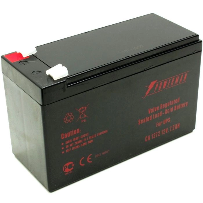 Батарея POWERMAN CA1272,12 В, 7 Ач, AGM, тип клемм F2 (POWERMAN BATTERY 12V/7.2AH)