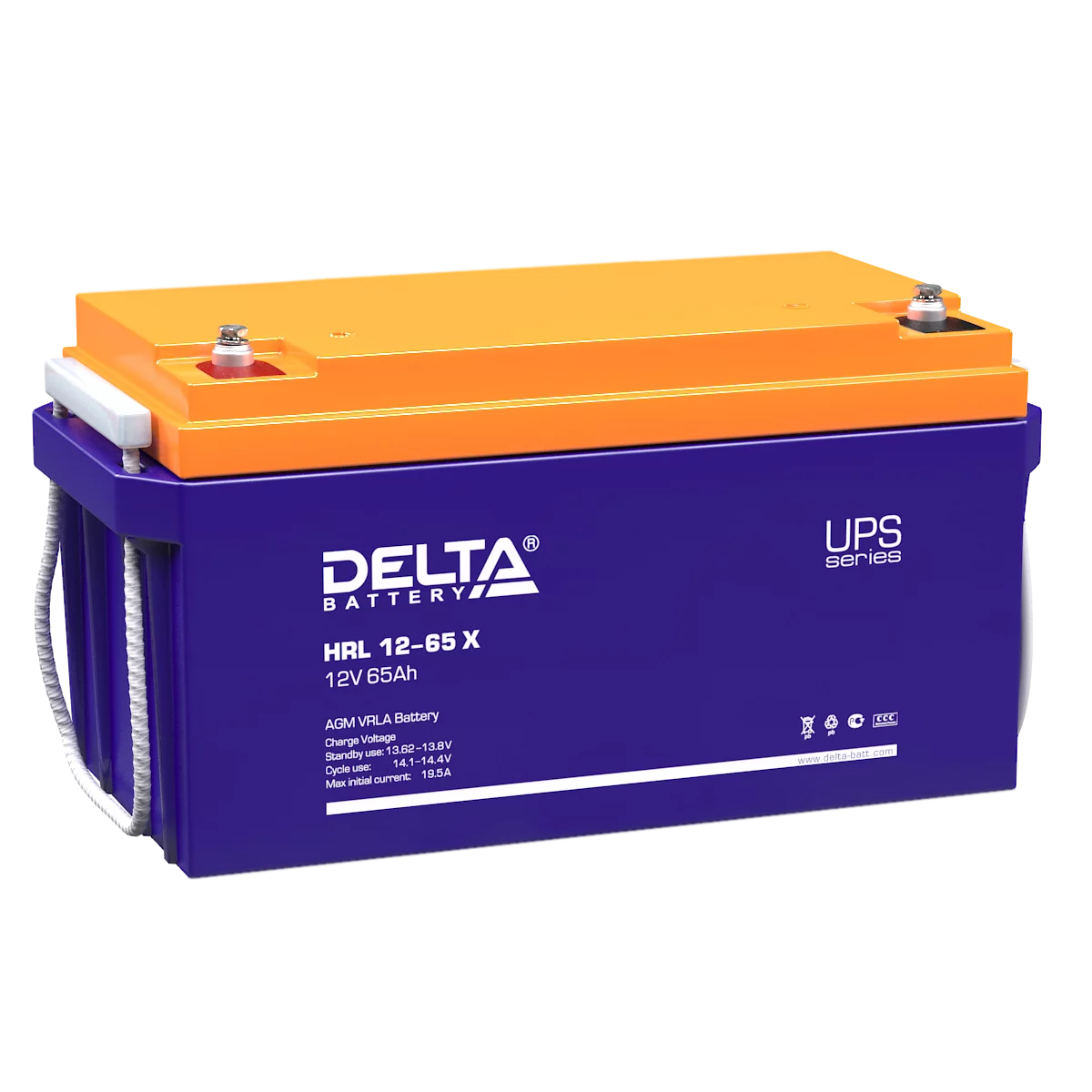 Аккумуляторная батарея DELTA BATTERY HRL 12-65 X