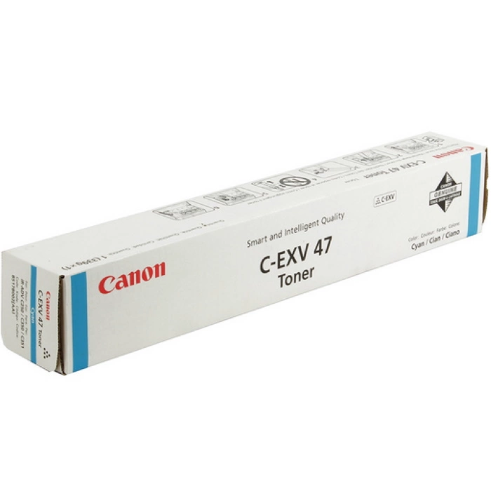 Тонер Canon C-EXV47C голубой туба 30000 страниц для принтера iR-ADV С351iF/ C350i/ C250i (8517B002)