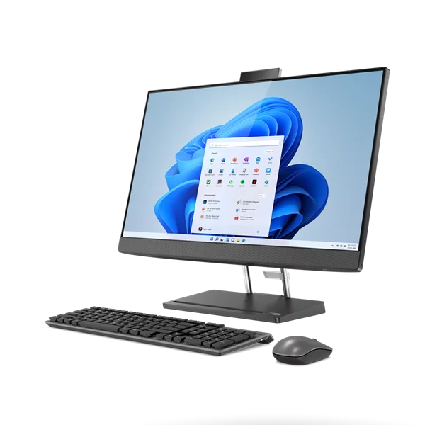 Lenovo IdeaCentre AIO 5 27IAH7 27" QHD (2560x1440) IPS 350N, i7-13700H, 2x8GB DDR5 5200, 512GB SSD M.2, Intel Iris Xe, WiFi, BT, 5.0 Cam, Wireless KB&Mouse, Grey, Win 11 Pro, 1Y (F0GQ007LRK)