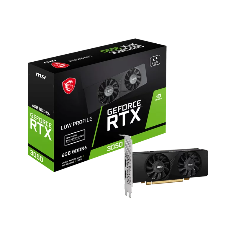 Видеокарта/ GeForce RTX 3050 LP 6G