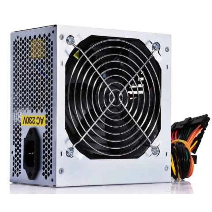 Блок питания Foxline, 500W, ATX 2.3, noPFC, 120mm fan, 3xSATA, 2xPATA, 1xFDD, 1xPCI-E, 24+4 (FL500S)