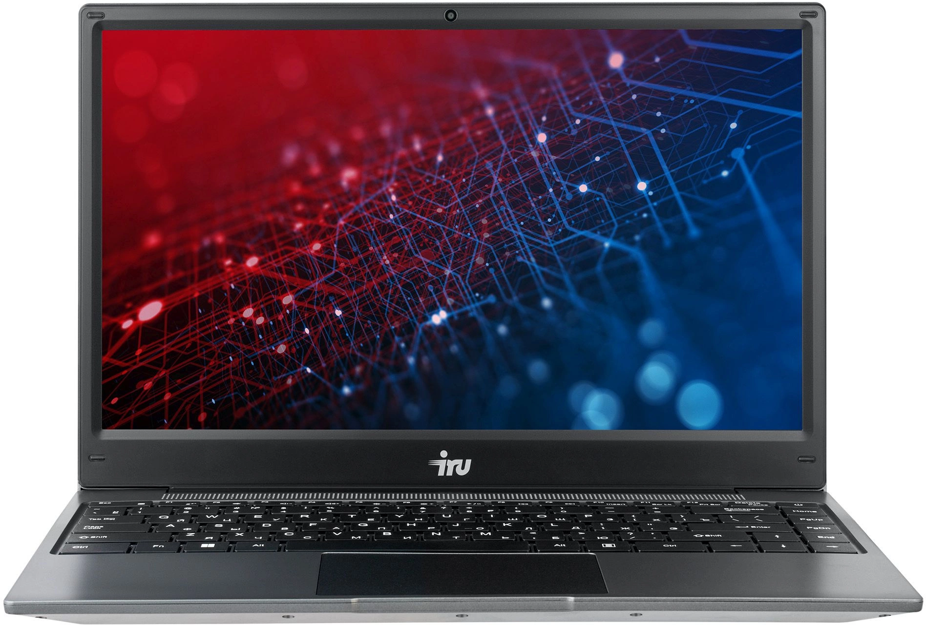 Ноутбук IRU Калибр 14TLH Core i5 1135G7 8Gb SSD512Gb Intel Iris Xe graphics 14.1" IPS FHD (1920x1080) Free DOS grey WiFi BT Cam 4500mAh (1976597)