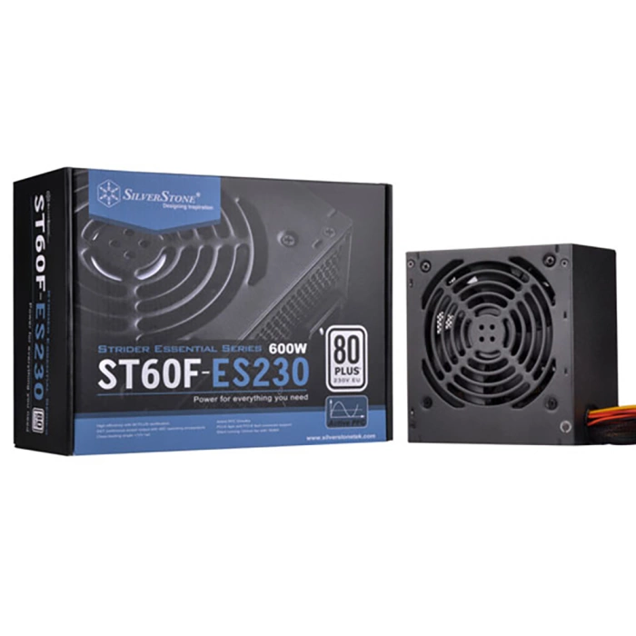 SST-ST60F-ES230 V1.0 PSU-P217-600W-230V ONLY-ATX-120mmFAN-FIXED C-80PLUS-RoHS-GM (223321) {8} (G540ST600E23220)