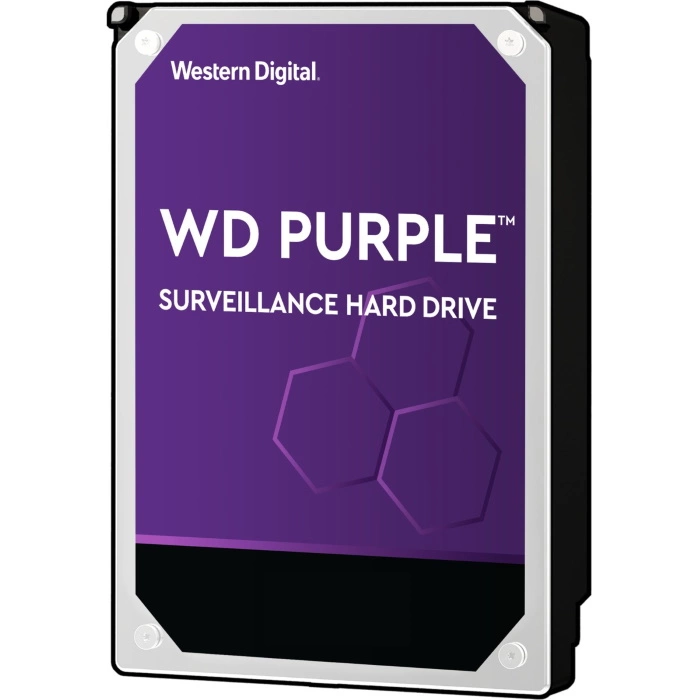 Жёсткий диск 2TB HDD Western Digital Purple, 3.5", SATA-III, 5400rpm, 64Mb (WD22PURZ)