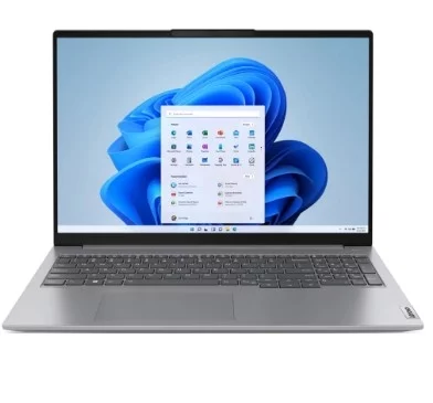 Ноутбук Lenovo Thinkbook 16 G6 IRL Core i5 13420H 8Gb SSD512Gb Intel UHD Graphics 16" IPS WUXGA (1920x1200) noOS grey WiFi BT Cam Bag (21KH00RREV)