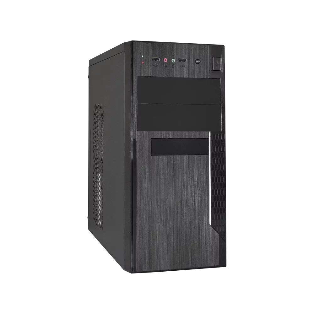 Exegate EX283240RUS Корпус Minitower ExeGate MA-373X Black, mATX 2*USB, Audio