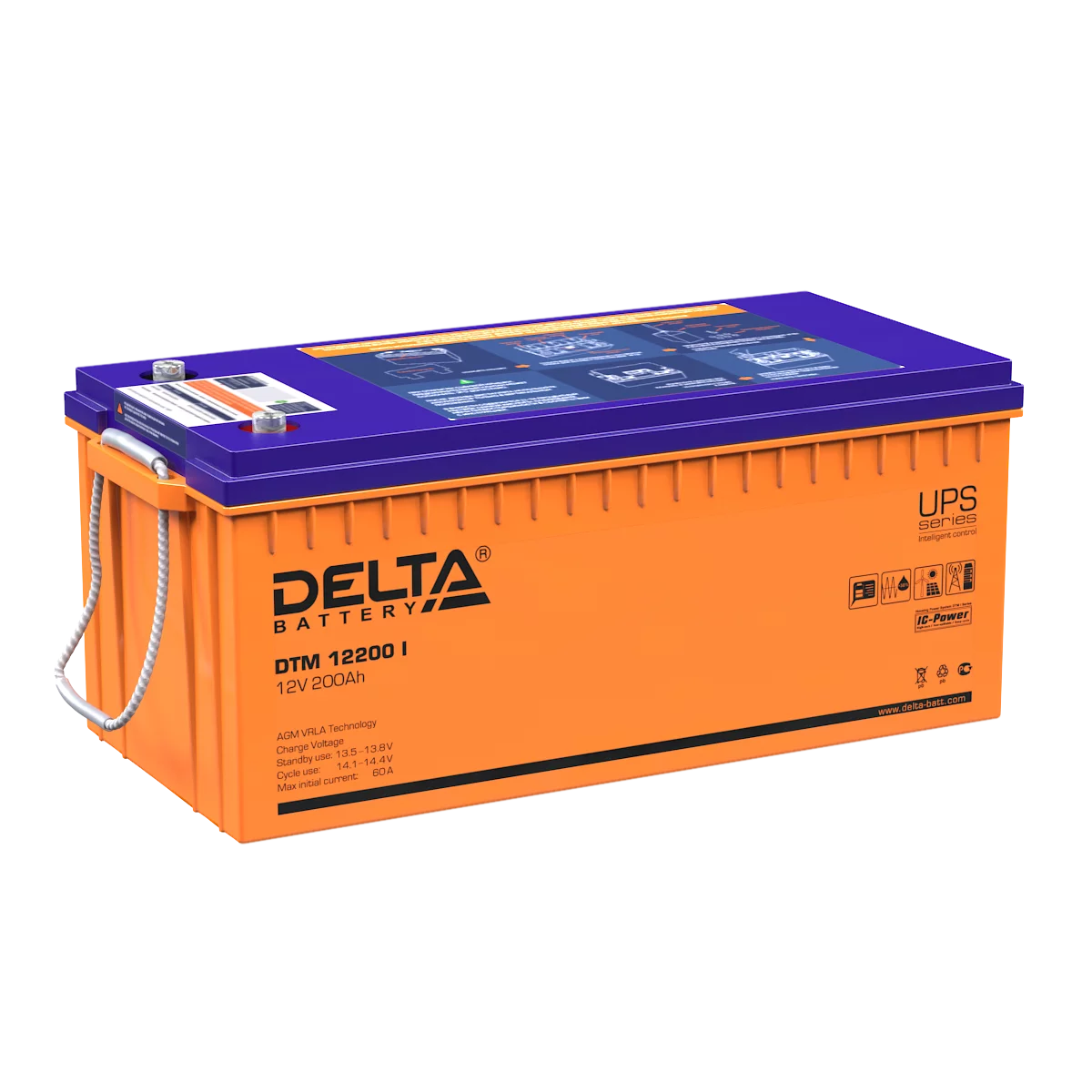 Аккумуляторная батарея DELTA BATTERY DTM 12200 I