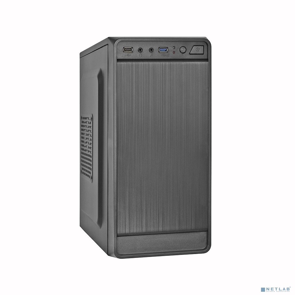 Exegate EX283129RUS Корпус Minitower ExeGate BAA-108U Black, mATX, , 1*USB+1*USB3.0, Audio