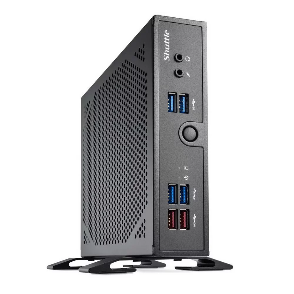 Платформа системного блока с ЦПУ Shuttle DS50U5 Intel i5-1335U, Fanless Support 3 displays, 2xDDR5 SODIMM,(1)HDMI 2.0b+(1)DisplayPort 1.4+VGA,WLAN optional, 90W power adapter,VESA. (74R-DS50U-005-SHU-001)