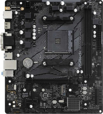 ASROCK B550M-HDV, AM4, B550, 2*DDR4, D-Sub+DVI-D+HDMI, 4xSATA3 6.0 (RAID), M.2 Socket, 4xUSB 3.2, 2xUSB 2.0, mATX; 90-MXBDJ0-A0UAYZ