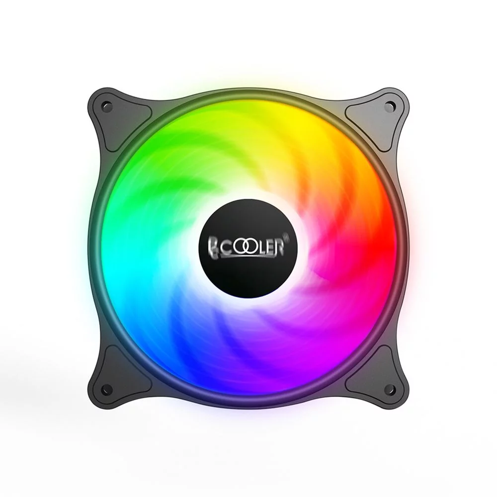 PCCooler Вентилятор FX-120-3 FIXED COLOR FAN 120x120x25mm (3pin+Molex, пит. от мат.платы и БП, 1320 об/ мин) Retail