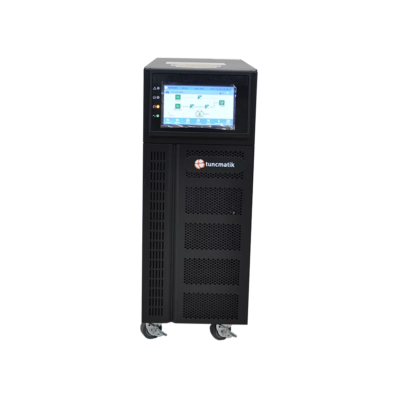 ИБП вход 3Ф, выход 3Ф, онлайн/ Tuncmatik Ultra One 40 kVA/ 40 Kw (7" LCD touch display, PF 1) UPS (TSK10153)