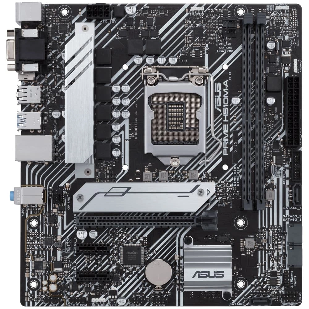 Материнская плата ASUS PRIME H510M-A mATX (90MB17C0-M0EAY0)