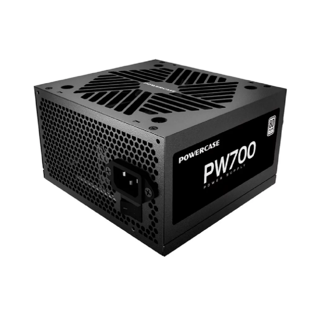 Powercase PW700 (80 Plus, ATX 2.31, 700W, APFC, DC-DC, 120mm Fan) / PS-700W-DC