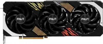 Видеокарта Palit PCI-E 4.0 RTX4070Ti GAMINGPRO NVIDIA GeForce RTX 4070TI 12288Mb 192 GDDR6X 2310/ 21000 HDMIx1 DPx3 HDCP Ret (NED407T019K9-1043A)