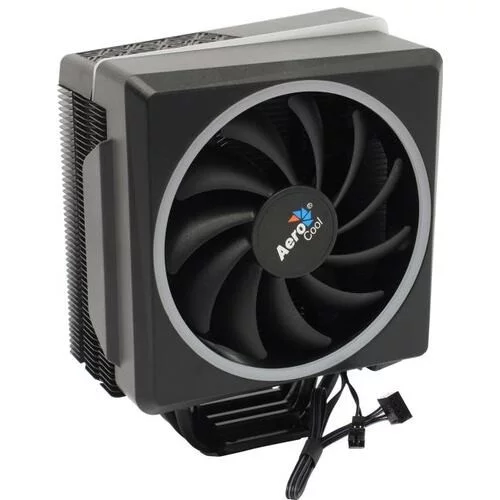 Cooler Aerocool Cylon 4 145W / ARGB / PWM / Intel 115*/ 775/ 2066/ 2011/ AMD / Heat pipe 6mm x4" (4718009159600)