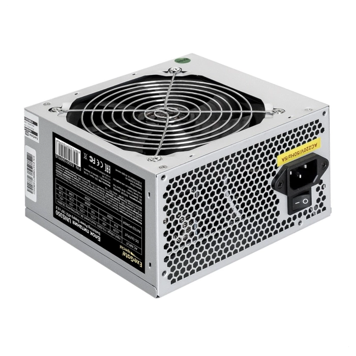 Блок питания Exegate ES261566RUS-PC 350W ExeGate UNS350 ATX, PC, 12cm fan, 24p, 4p, 3SATA, 2IDE, FDD (119437)