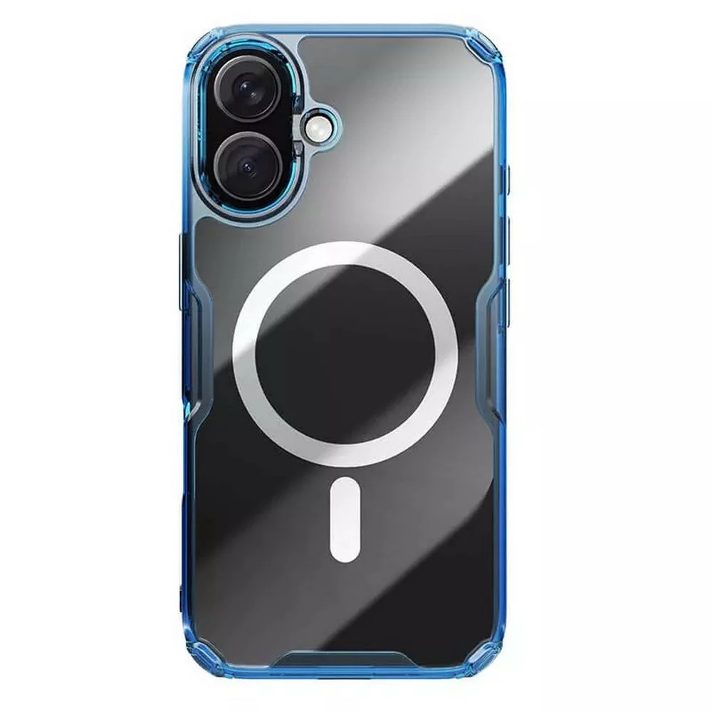 Чехол Nature TPU Pro Magnetic Case, Blue, (AP iP16) (7021562)