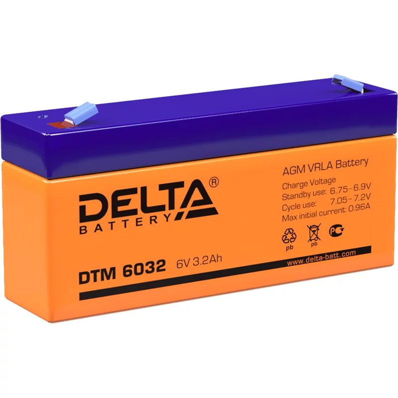 Аккумуляторная батарея DELTA BATTERY DTM 6032