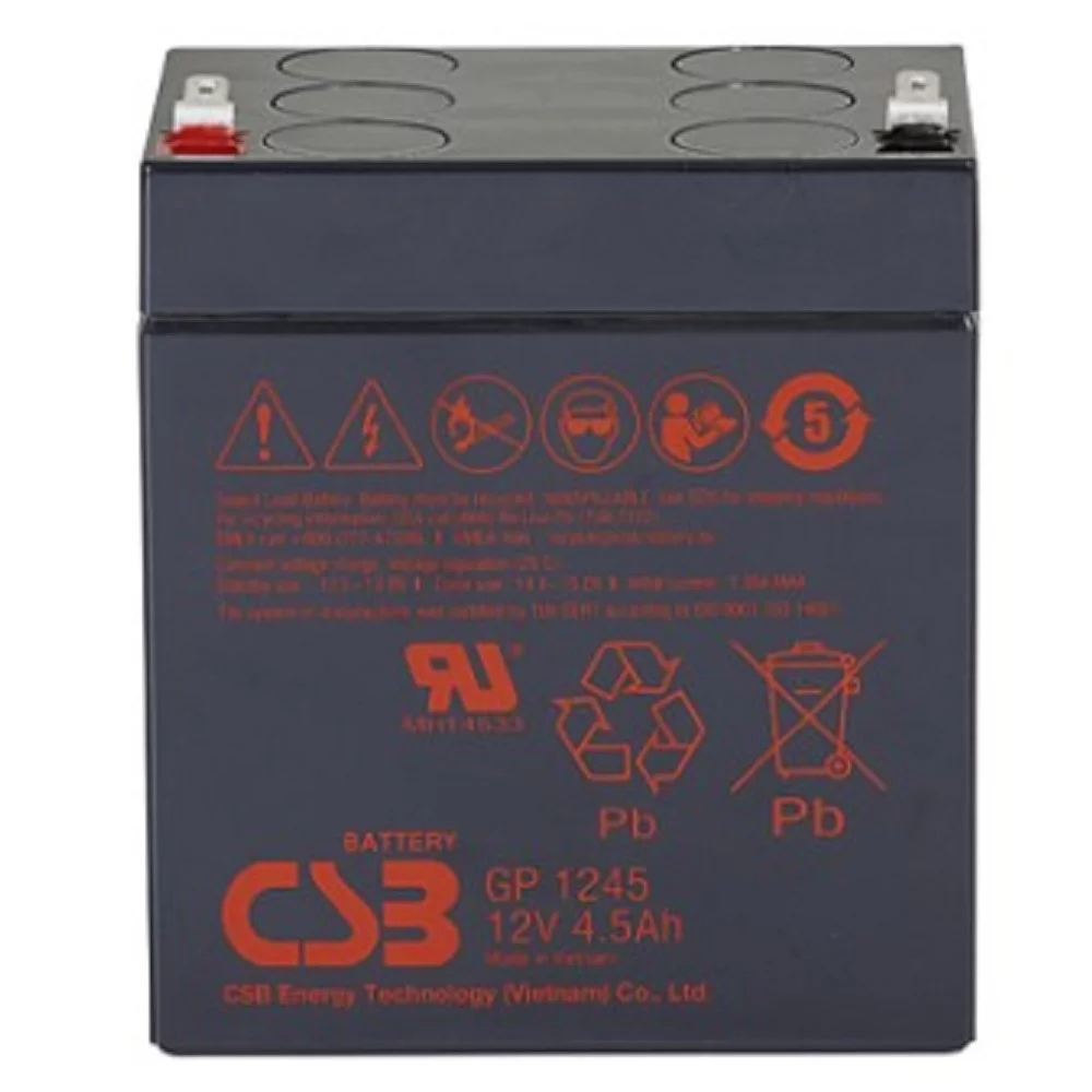 CSB Батарея GP1245 (12V 4,5Ah) (CSB GP1245)