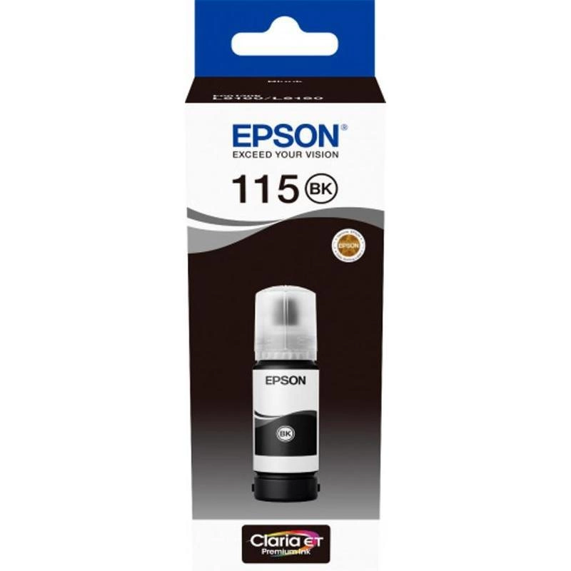 Контейнер с черными чернилами Epson для L8160/ 8180 (C13T07C14A)