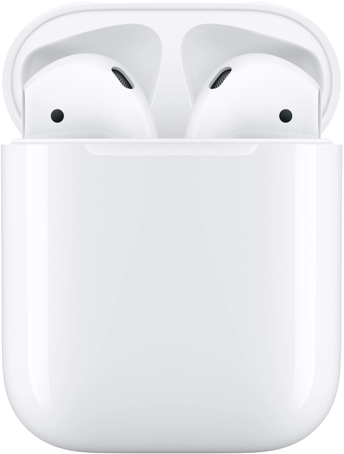 Гарнитура вкладыши Apple AirPods 2 A2032/ A2031/ A1602 белый беспроводные bluetooth в ушной раковине (MV7N2HN/A)