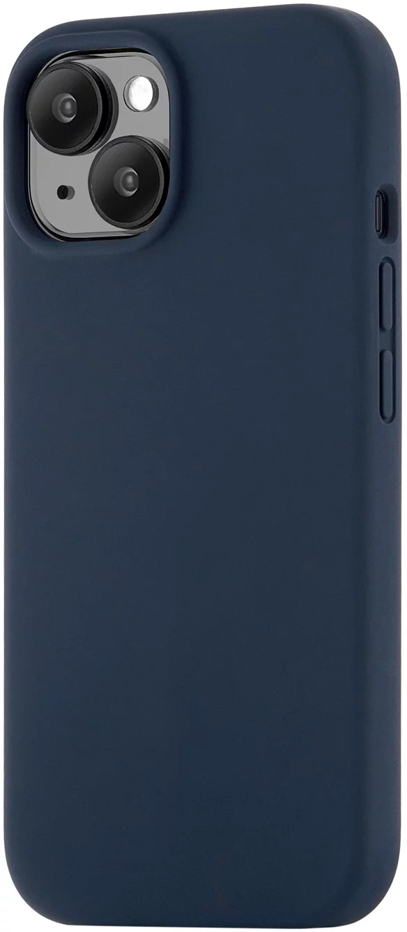 Чехол (клип-кейс) uBear для Apple iPhone 15 Touch Mag Case with MagSafe темно-синий (CS257DB61TH-I23M)