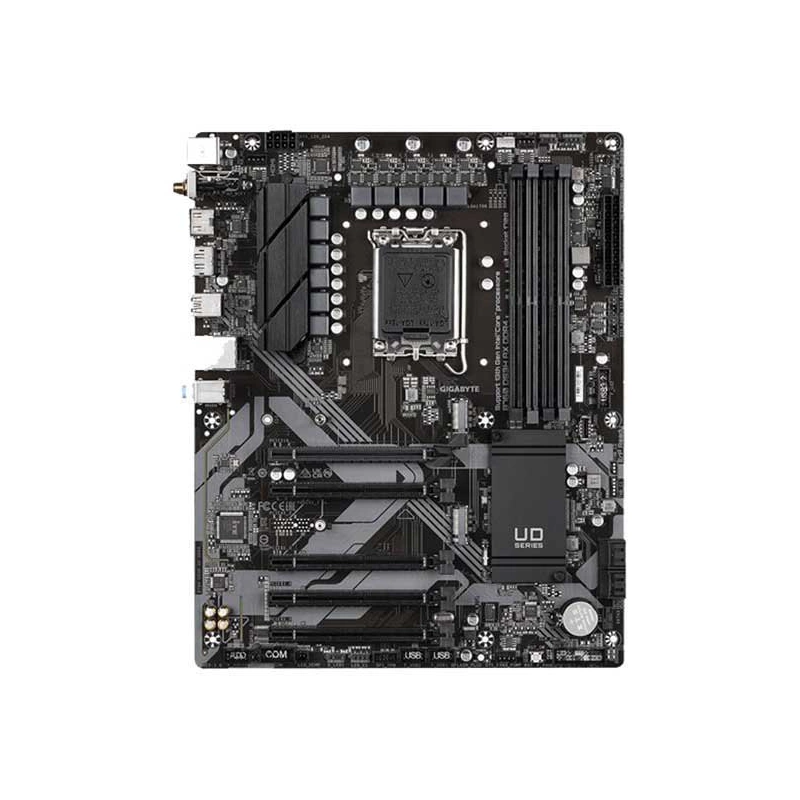 GIGABYTE B760 DS3H, LGA1700, B760, 4*DDR5, DP+HDMI, 4 SATA 6 Гб/ с, M2, Audio, Gb LAN, USB 3.2, USB 2.0, Type-C, COM*1 port, ATX