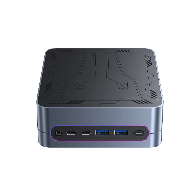 Компьютер/ Chuwi LarkBox S Intel Core i3 1220P(1.5Ghz)/8192Mb/256SSDGb/Int:Intel UHD Graphics/BT/WiFi/war 1y/0.4kg/Gray+Black/Win11Pro + Aluminum alloy + plastic/RAM slot*2/bracket/USB2.0*2/USB3.2*2/Type-C*1/HDMI*1/DP*1/RJ45*2/WIFI5, (CWI605P)