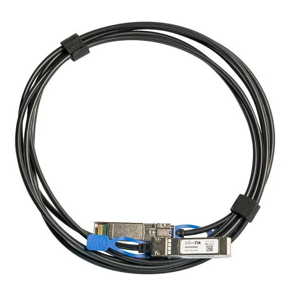 Картинка Кабель DAC MikroTik SFP/SFP+/SFP28 (XS+DA0001) 