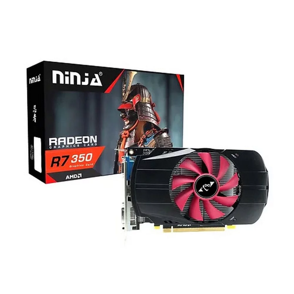 Видеокарта Ninja (Sinotex) R7 350 2GB GDDR5 128bit VGA DVI HDMI 1FAN RTL (AFR735E25F)