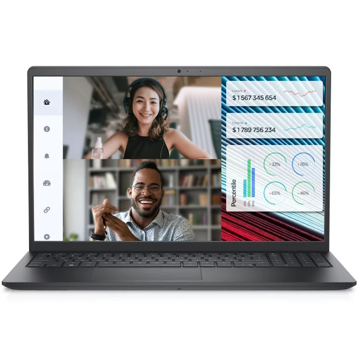 Ноутбук DELL Vostro 3520 [3520-3850-1] black 15.6" {FHD i3-1215U/ 8Gb/ 512Gb SSD/ RJ45/ Linux} (NB3520EM)