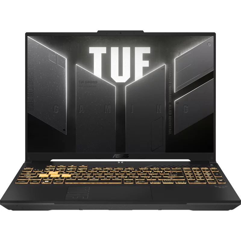 Ноутбук/ ASUS TUF F16 FX607JV-N3146 16"(1920x1200 WVA (матовый, 165Hz))/Intel Core i7 13650HX(2.6Ghz)/16384Mb/1024PCISSDGb/noDVD/Ext:nVidia GeForce RTX4060(8192Mb)/Cam/BT/WiFi/90WHr/war 1y/2.27kg/Mecha Gray/DOS (90NR0HV6-M008L0)