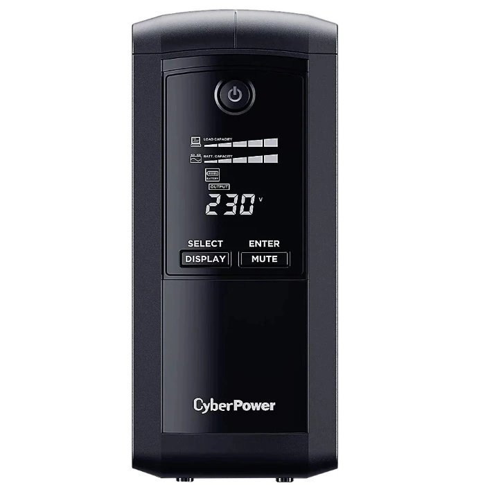 ИБП CyberPower VP1000ELCD Line-Interactive 1000VA/ 550W USB/ RS-232/ RJ11/ 45 (4 EURO)