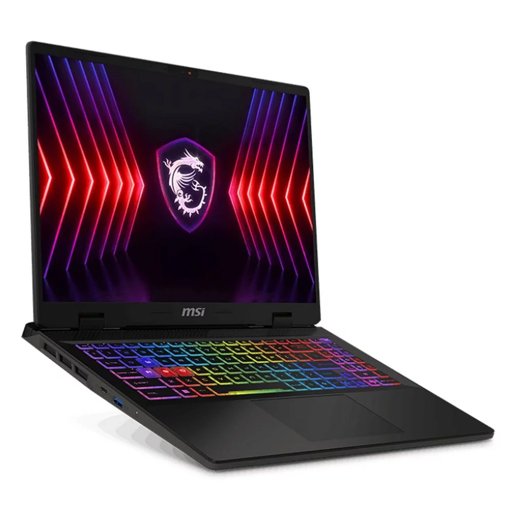 Ноутбук MSI Sword 16 HX B13VGKG-855XRU Core i7-13700HX/ 16Gb/ SSD1024Gb/ RTX 4070 8Gb/ IPS/ FHD+/ 165Hz/ NoOS/ Core Black (9S7-15P214-855)