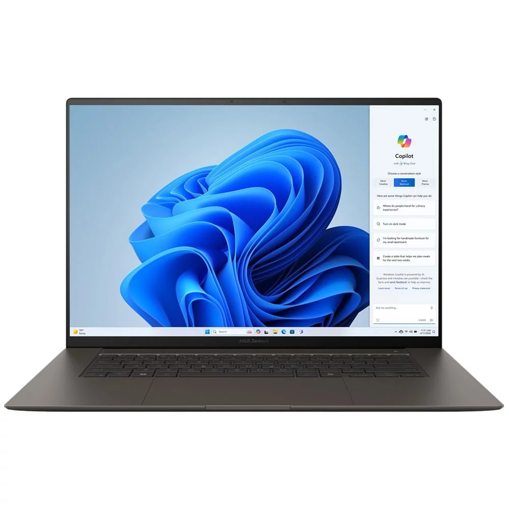 Ноутбук ASUS Zenbook S 14 UX5406SA-PV039W Core Ultra 7 155H/ 16Gb/ SSD1Tb/ 14.0"/ OLED/ 3K/ Win11H/ grey (90NB14F1-M001D0)