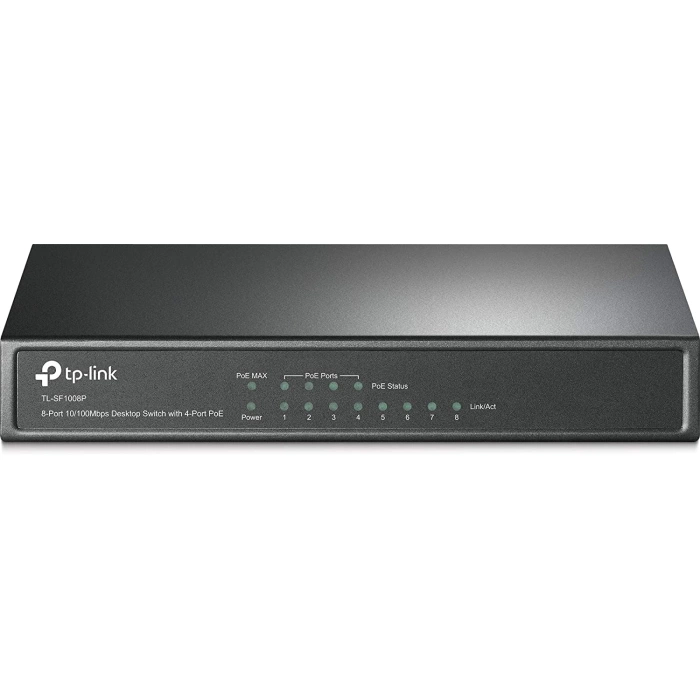 Картинка Коммутатор TP-LINK 8x RJ45 (TL-SF1008P) 