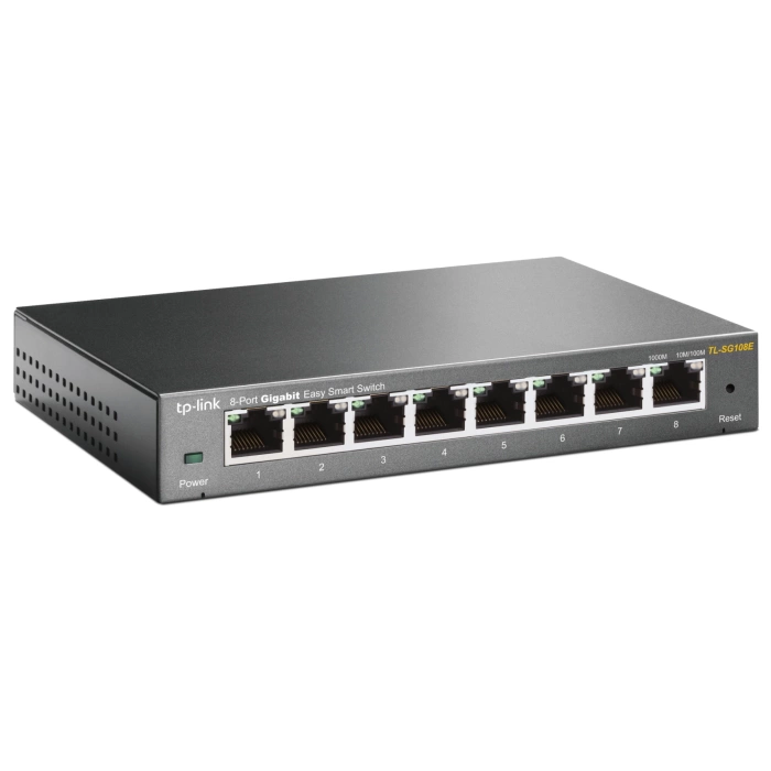 Картинка Коммутатор TP-LINK 8x RJ45 (TL-SG108E) 