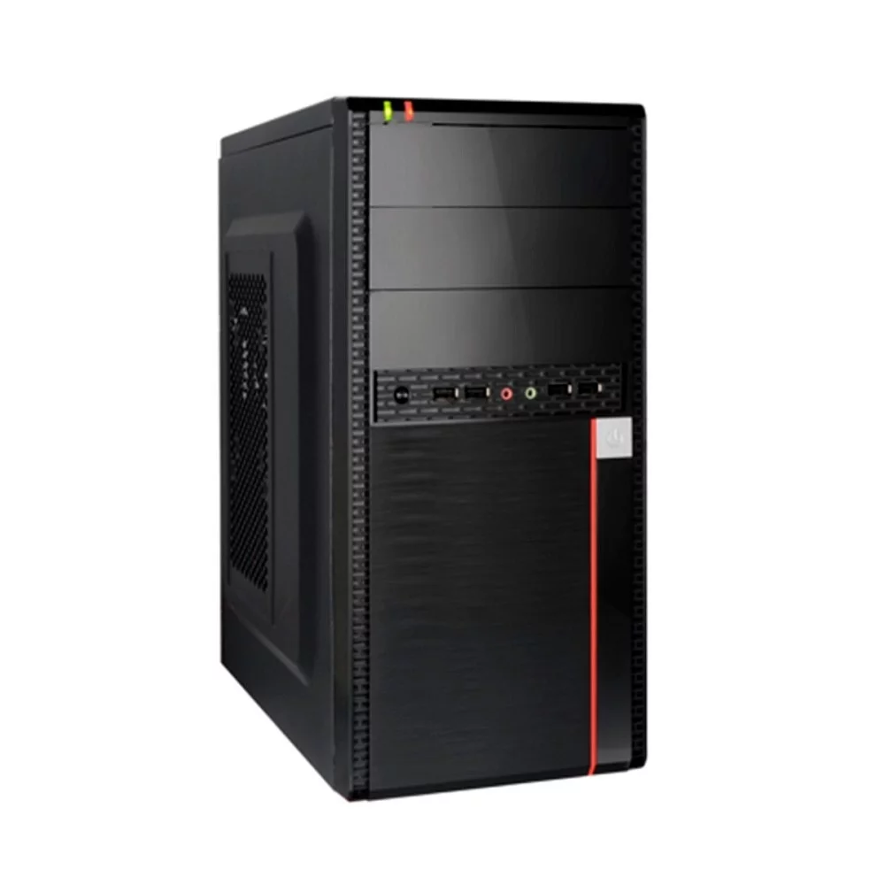 Exegate EX284036RUS Корпус Minitower BA-204U Black, mATX, , 2*USB+2*USB3.0, Audio