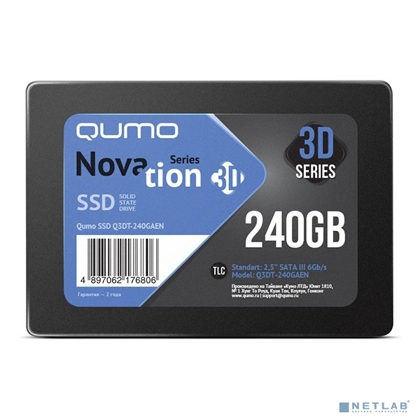 QUMO SSD 240GB QM Novation Q3DT-240GAEN {SATA3.0}