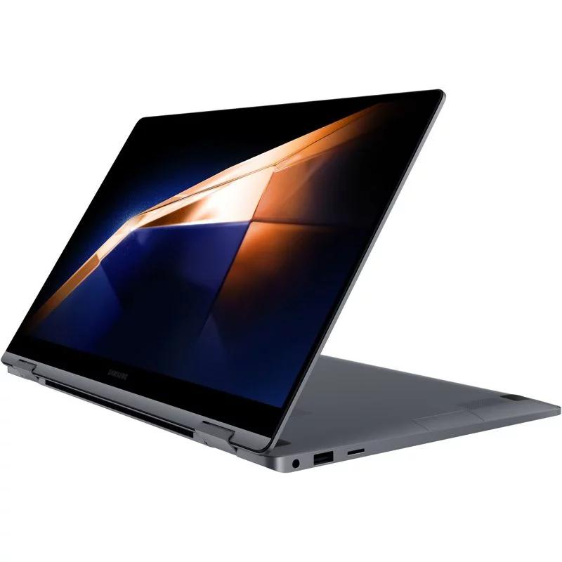 Ноутбук/ Samsung Galaxy Book4 360 15""(1920x1080 AMOLED)/Touch/Intel Core 7 150U(1.8Ghz)/16384Mb/512PCISSDGb/noDVD/Int:Intel® Graphics/Cam/BT/WiFi/68WHr/war 1y/1.16kg/Gray/Win11Home (NP750QGK-LG2IN_GOPWR)