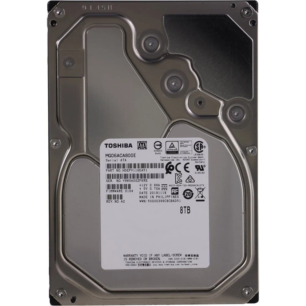 Эскиз Жесткий диск Toshiba MG 8 Тб HDD (MG06ACA800E)